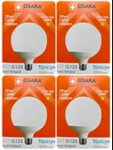 (4 Adet) 20W (120W) 3000K (Sarı Işık) E27 Duylu (Kalın Duy) Glop Led Ampul - 1