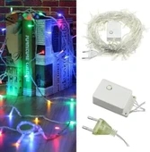 Brokoli Home 10 Metre 8 Animasyonlu Fişli Renkli Dekoratif Led Işık Dekoratif Süsleme 100 Ledli - 3