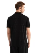 Galatasaray Orijinal Lisanslı Match Day Siyah Polo Yaka T-Shirt - 8