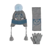 Kışlık Erkek Çocuk 3 lü Set 1-4 Yaş Arası - 5