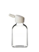 100ml şeffaf cam penisilin şişesi tank kapak, 24 adet, penisilin şişesi,polen şişesi, arı sütü şişesi - 1