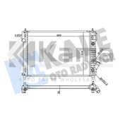 95227752 SU RADYATÖRÜ (OTOMATİK) CHEVROLET AVEO T250-T255 (1.4) 09-11 İTHAL - 1