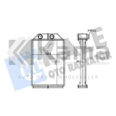 4B1819031C-4B1819031 Kampanya KALORİFER RADYATÖRÜ AUDI A6 97 / 04 İTHAL - 1