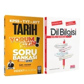 İndeks Akademi 2025 KPSS TYT AYT Tarih Yorum Sizin ve AKM Dil Bilgisi Soru Bankası Seti 2 Kitap - 1