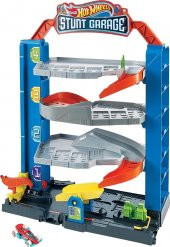 Hot Wheels Maceraya Başlangıç Garajı, 4 Katlı, 3-8 Yaş Arası Çocuklar İçin GNL70 - 1