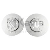 1J0615301D-KIT FREN DİSKİ ÖN (KAPLAMALI) VW GOLF-4 / POLO / BORA / AUDI A3 / SEAT TOLEDO 97- İTHAL - 1