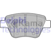 2K5698451-5K0698451 FREN BALATASI ARKA VW CADDY / GOLF-6 / JETTA / AUDI A3 10- İTHAL - 1