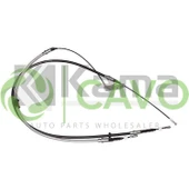 522532 EL FREN TELİ (1579mm/1174mm) OPEL ASTRA-F (2.0 16V/2.0 GSI) 92-98 İTHAL - 1