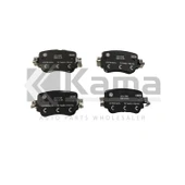 5Q0698451F FREN BALATASI ARKA (OEM) VW CADDY-4 15- / SHARAN 15- / AUDI A1 15- / Q3 15- İTHAL - 1