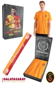 Galatasaray Orijinal Lisanslı Match Day T-Shirt + Şal Kaşkol Set Hediyelik Ahşap Kutulu thumbnail 1