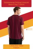 Galatasaray Orijinal Lisanslı Match Day T-Shirt Metin Oktay Baskılı Hediyelik Ahşap Kutulu - 9