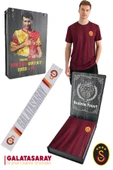 Galatasaray Orijinal Lisanslı Match Day T-Shirt + Şal Kaşkol Set Hediyelik Ahşap Kutulu thumbnail 9