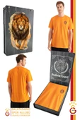 Galatasaray Orijinal Lisanslı Match Day T-Shirt Gs Aslan Baskılı Hediyelik Ahşap Kutulu thumbnail 1