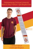 Galatasaray Orijinal Lisanslı Match Day T-Shirt + Şal Kaşkol Set Hediyelik Ahşap Kutulu thumbnail 10