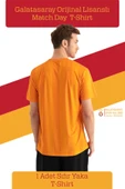 Galatasaray Orijinal Lisanslı Match Day T-Shirt Metin Oktay Baskılı Hediyelik Ahşap Kutulu - 3