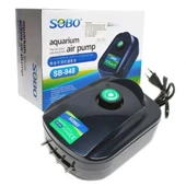 Sobo SB-948 Dört Çıkışlı Akvaryum Hava Motoru 8W 4x3LT/Dak. - 1