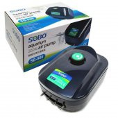 Sobo 4 Çıkışlı Ayarlanabilir Akvaryum Hava Motoru 12W 4x4 Lt/dk SB-988 - 1