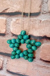 Dekoratif Handmade Ahşap Yıldız - 10