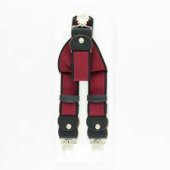 BORDO PANTOLON ASKISI DERİ DETAYLI VELİLA - 1