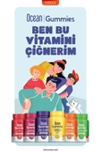 Ocean Gummies Sambucus 60 Adet Çiğnenebilir Jel Form - 2