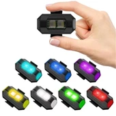 3B Trend Motosiklet Drone Bisiklet Otomotiv Şarjlı Kablosuz Mini Led Lamba Cakarlı 7 Renk Flaşlı - 1