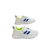 Kinetix Korper Beyaz Laci Erkek Çocuk Hafif Cırtlı Spor Ayakkabı thumbnail 1