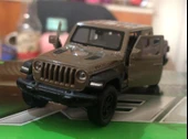 Oyuncak Metal Model Jeep 1 / 36 Çek Bırak Yeşil Rubicon Gladiatör - 2