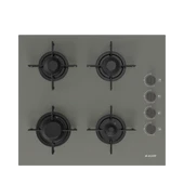 Arçelik YENİ GRİ ÜÇLÜ BUHAR DESTEKLİ CAM ANKASTRE SET (AFC 330 G + OCD T 601 EG + ADE 604-G) - 3