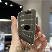BMW X1 X3 X5 X6 X7 1 3 5 6 7 serisi G20 G30 F15 F16 G01 G02 F48 TPU ANAHTAR KILIF thumbnail 1