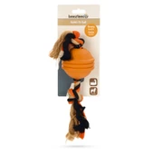 Beeztees İpli Turuncu Top Köpek Oyuncak 31,8x7,9x7,9 cm - 1