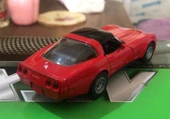 Oyuncak Metal Model Araba 1 / 36 Çek Bırak 1982 Corvette Coupe Kırmızı - 3