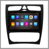 MERCEDES W203 CLK SİYAH 2002-2006 UYUMLU 4 GB RAM 64 GB HAFIZA ANDROID MULTIMEDIA TEYP thumbnail 3