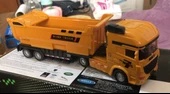 Oyuncak Koleksiyon İş makinaları Kum Kamyonu Taşıyıcı 25 cm - 4