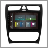 MERCEDES W203 CLK SİYAH 2002-2006 UYUMLU 2 GB RAM 32 GB HAFIZA ANDROID MULTIMEDIA TEYP thumbnail 6