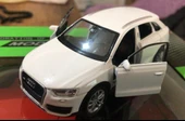 Oyuncak Model Metal Araba 1/36 Çek Bırak Beyaz Audi Q3 Jeep - 1