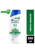 Head&Shoulders Şampuan 2si1 Arada Mentol Ferahlığı 330ml - 1