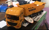 Oyuncak Koleksiyon İş makinaları Kum Kamyonu Taşıyıcı 25 cm - 2