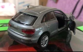 Oyuncak Model Metal Araba 1/36 Çek Bırak Gri Audi Q3 Jeep - 2