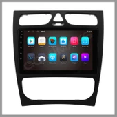 MERCEDES W209 CLK SİYAH 2002-2004 UYUMLU 2 GB RAM 32 GB HAFIZA ANDROID MULTIMEDIA TEYP thumbnail 4