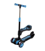 Scooter Cool Wheels Işıklı Mavi Combo Oturaklı Scooter 5+ - 1