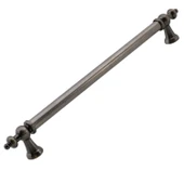 Osmanlı (224 mm) Eskitme Antik Nikel Metal Mobilya Mutfak Çekmece Dolap Dolabı Kulbu Kulpu Kulpları thumbnail 3