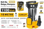 SGS5373 - 10 Metre Kirli Pis Su Çekme Paslanmaz Dalgıç Pompa 1100 Watt - 2