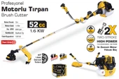 SGS5361 - Profesyonel Benzinli Motorlu Ot Biçme Yan Tırpan Makinası 52 cc - 2