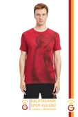 Galatasaray Orijinal Lisanslı Aslan Baskılı T-Shirt - 1