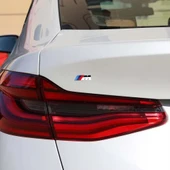 BMW YAN ÇAMURLUK VE BAGAJ ABS MALZEME M LOGO ROZET AMBLEM (5,5 CM - 2 CM GÜMÜŞ) thumbnail 7