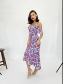 6410 ELBİSE-PEMBE thumbnail 3