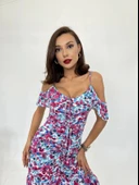 6410 ELBİSE-PEMBE thumbnail 1