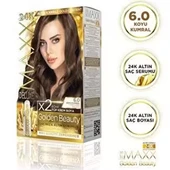 MAXX DELUXE GOLDEN BEAUTY 6 0 Koyu Kumral Set Boya 2 li Kutu - 2