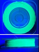 Eagenset Hazır Çapari Kombini Ultraviyole Uv Neon Sedef Fıstık Yeşili Makara - 3