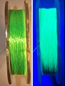 Eagenset Hazır Çapari Kombini Boru Sim Ultraviyole Uv Neon Sedef Fıstık Yeşili Makara thumbnail 4